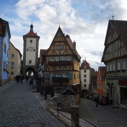 Rothenburg Postkartenansicht